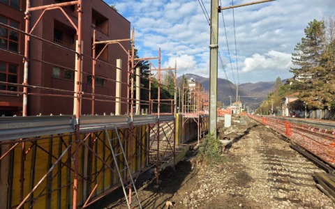 Avanzano i lavori per il raddoppio della tratta Gemonio-Cittiglio