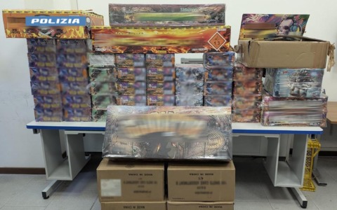 Denunciato un 29enne per detenzione di 250 chili di botti illegali