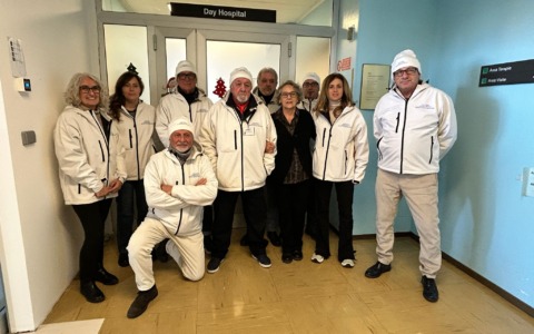 Saronno Point presenta “La porta della speranza” al reparto di Oncologia