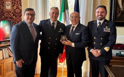 Visita dell’Ammiraglio Antonio Ranieri al Prefetto di Varese