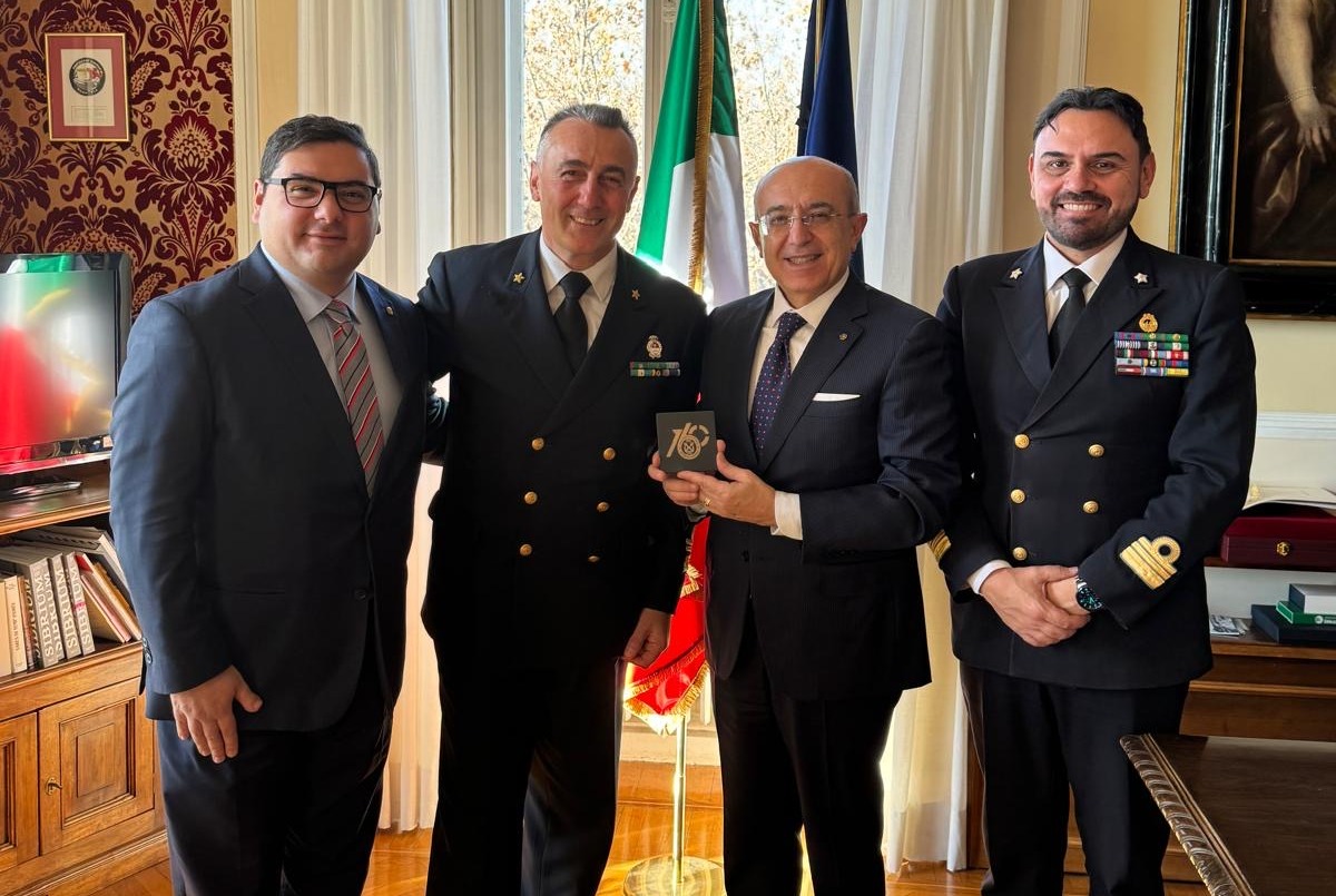 Visita dell’Ammiraglio Antonio Ranieri al Prefetto di Varese