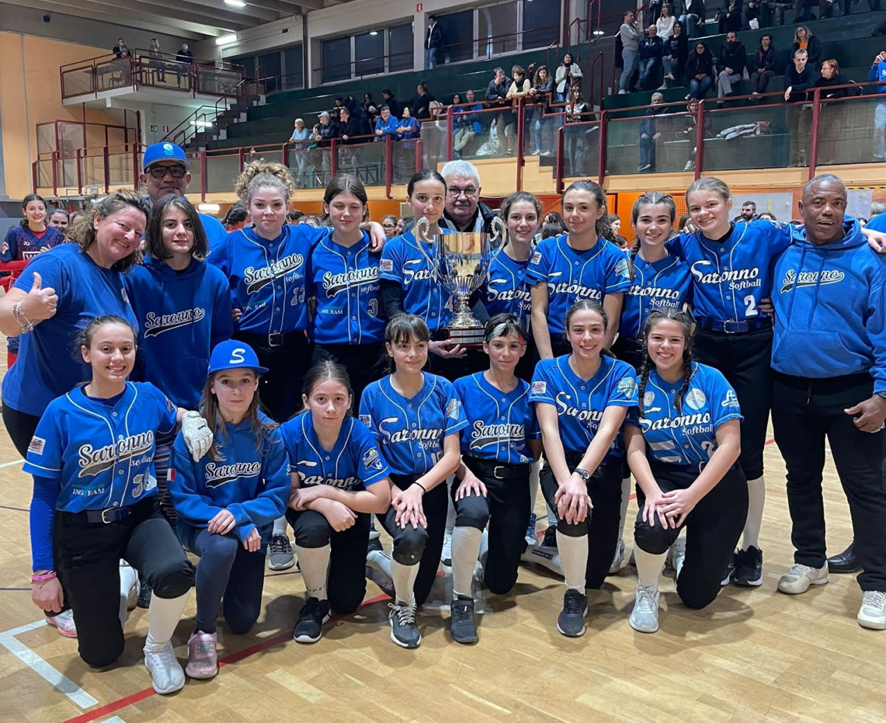 Al via la stagione indoor del softball per il Saronno