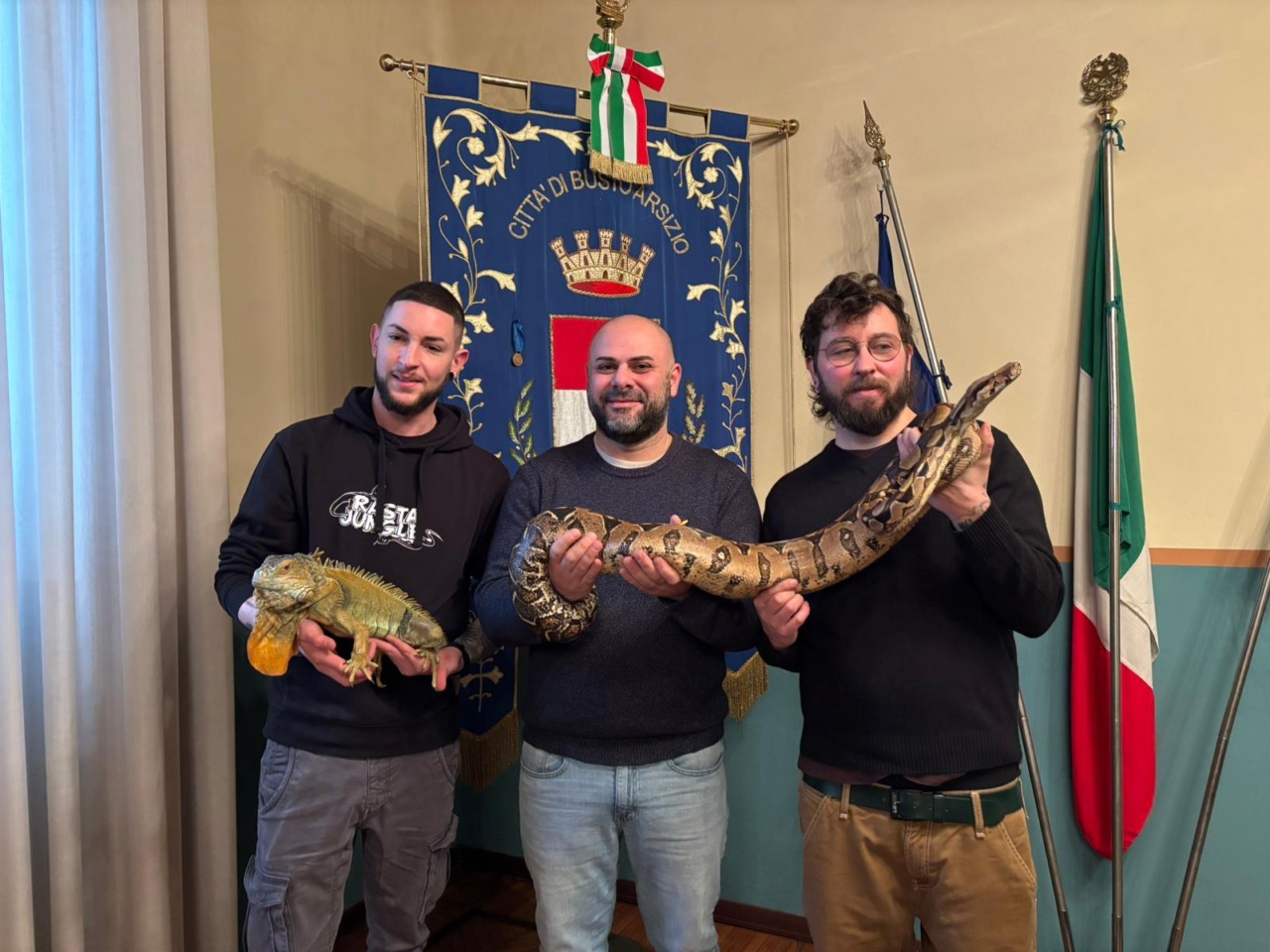 Busto Arsizio ospita serpenti e camaleonti in un evento straordinario