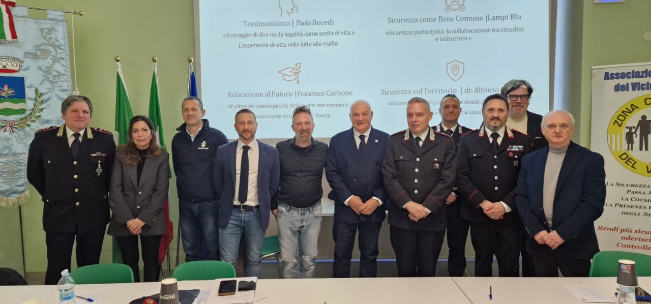 Firmato il protocollo per la legalità tra Comune e associazioni