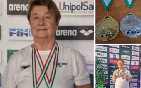 Gabriella Sensolo conquista il titolo italiano di nuoto a 75 anni