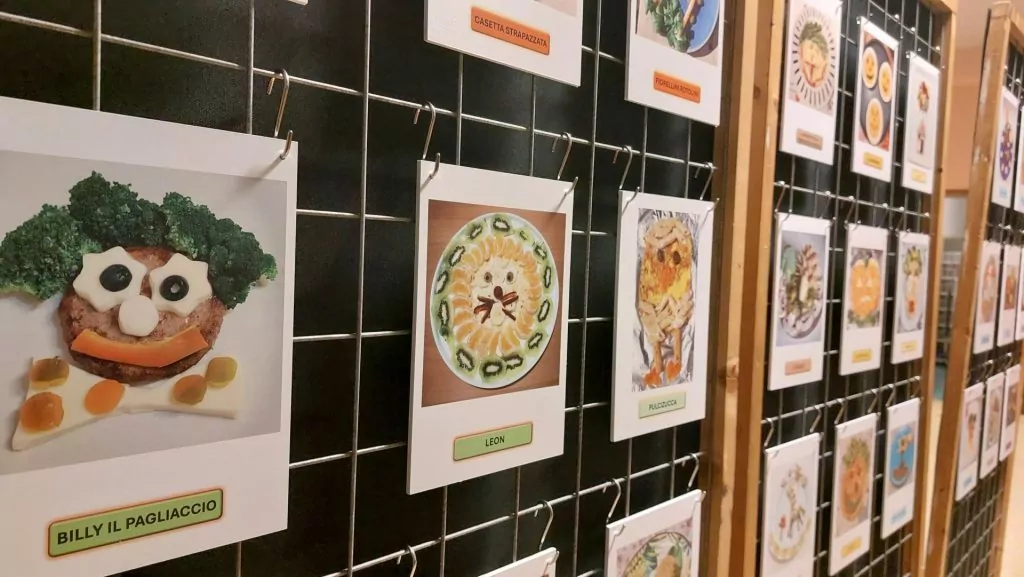 Inaugurata la mostra “Arte nel piatto” degli studenti