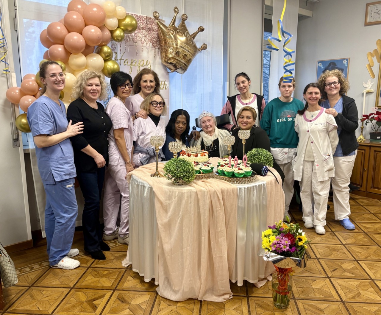 Ines Parini festeggia i suoi cento anni