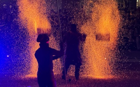 La Giobia illumina Saronno con un evento spettacolare