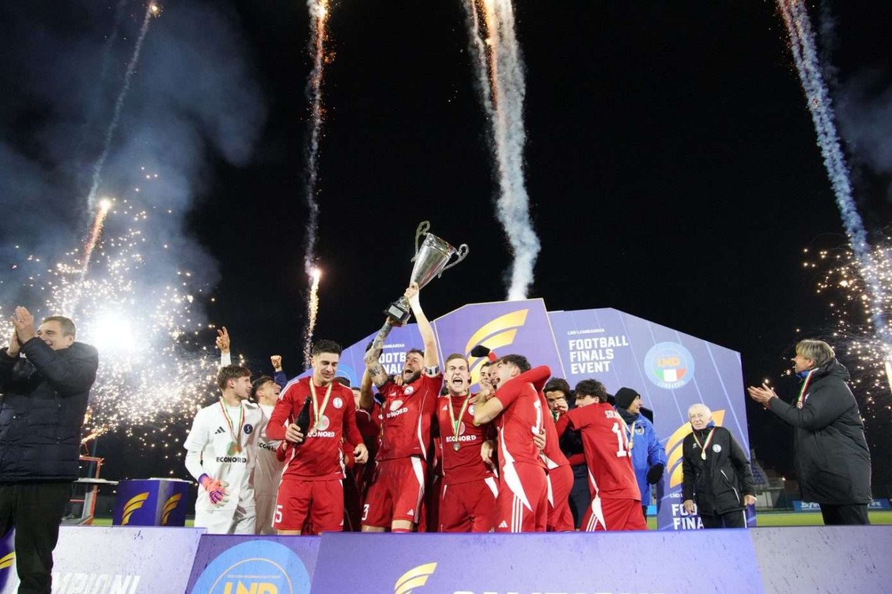 La Solbiatese conquista la Coppa Italia battendo il Lemine Almenno