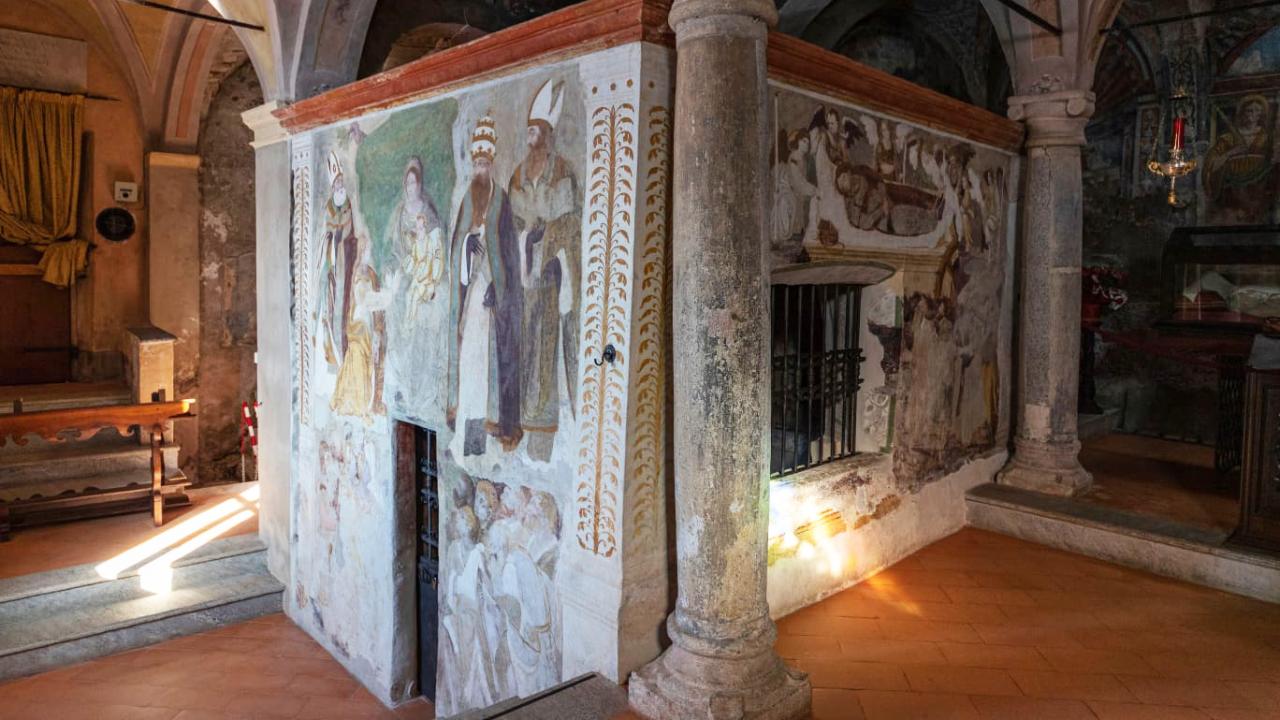 Riapre al pubblico il sacello dell’eremo di Santa Maria del Sasso