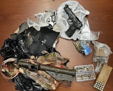 Ritrovamento di armi e munizioni nel Parco del Campo dei Fiori