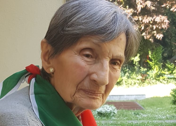 Saronno piange la partigiana “Bruna” Ivonne Trebbi