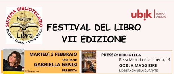 Settima edizione del Festival del Libro di Busto Ticino e Valle Olona