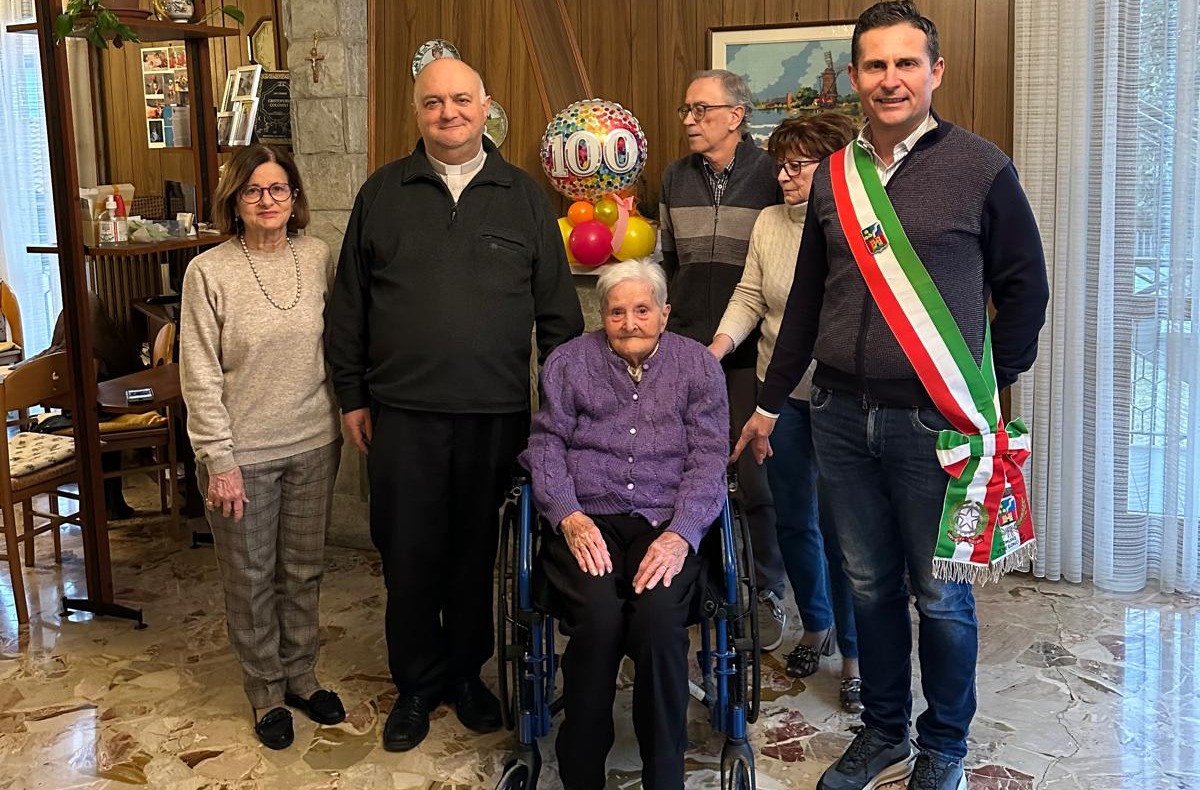 Teresa Cremona compie cento anni: un secolo a Venegono