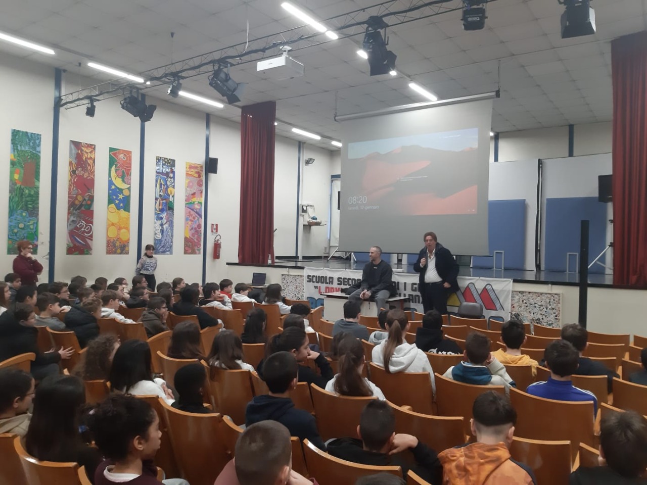 Tommaso Marino incontra nuovamente gli studenti dell’istituto Da Vinci