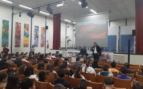 Tommaso Marino incontra nuovamente gli studenti dell’istituto Da Vinci