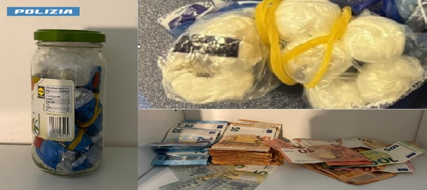 Un 24enne arrestato per spaccio di cocaina in auto