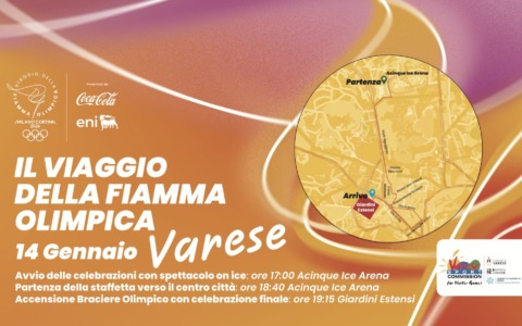 Varese: prima città lombarda a ricevere la fiamma olimpica