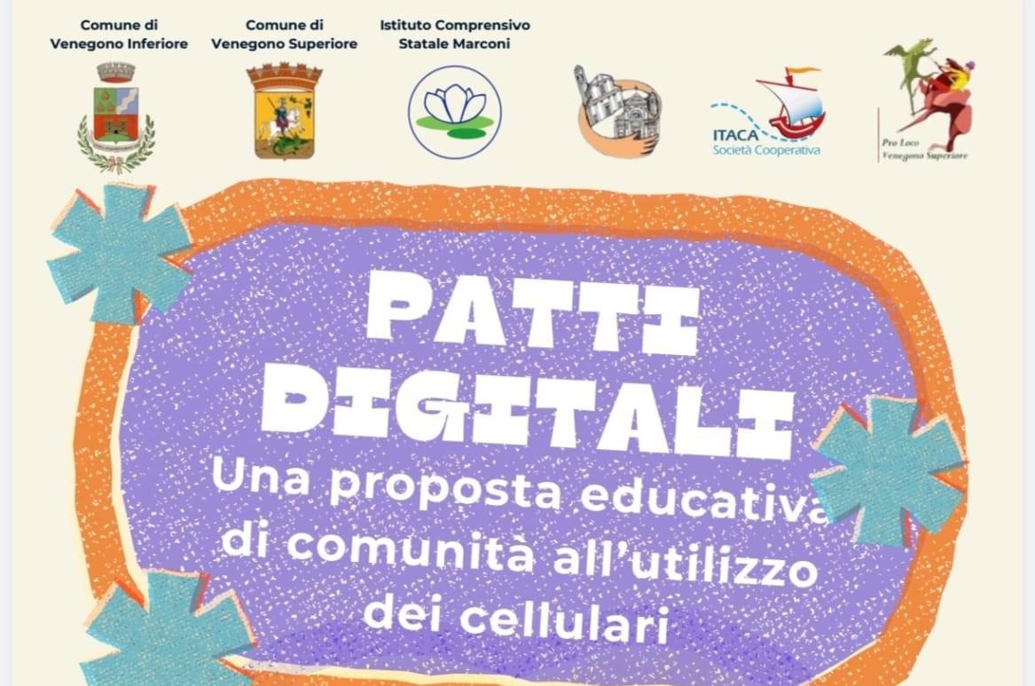 Verso i Patti Digitali: incontro con le famiglie a Venegono Superiore