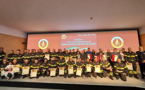 Celebrazione dell’87° anniversario dei Vigili del Fuoco di Varese