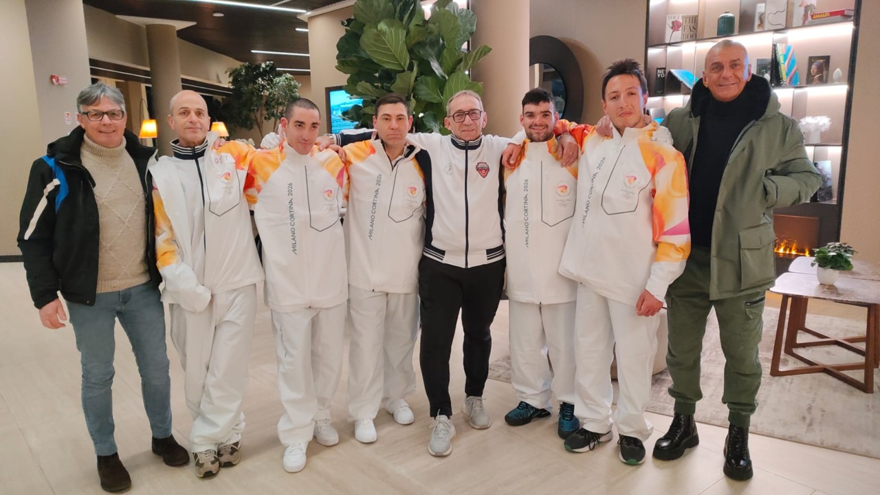 I ragazzi del Granello tra i tedofori delle Olimpiadi di Milano Cortina