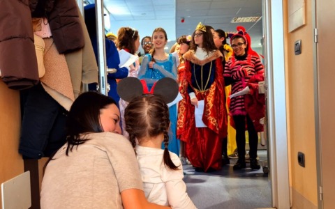 Il Carnevale si festeggia anche in Pediatria