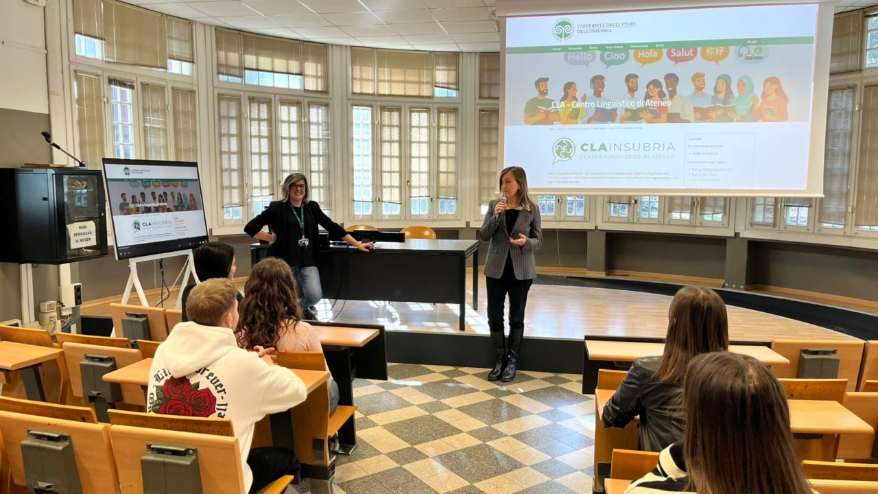 Inaugurato il Centro Linguistico dell’Università dell’Insubria