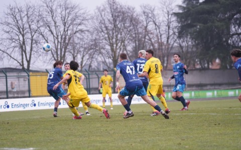 La Castellanzese perde contro la Nuova Sondrio