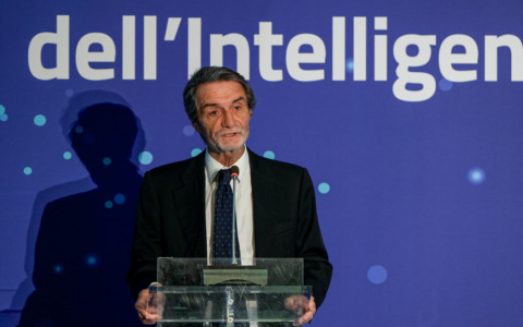 Ricordo del professor Giuseppe Armocida da parte del presidente Fontana