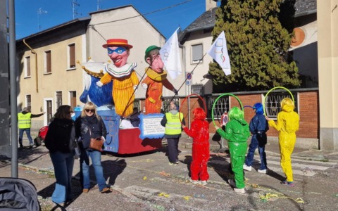 Successo per la sfilata del Carnevale “Olimpico” di Olgiate