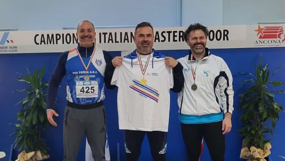 Alessandro Gissi conquista due medaglie d’oro ai Campionati Master