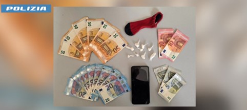 Arrestato mentre vende cocaina a Samarate