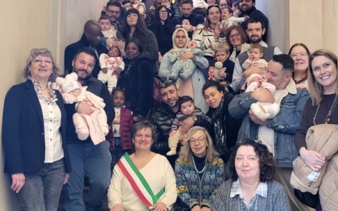 Cerimonia di benvenuto per i nuovi nati a Castellanza