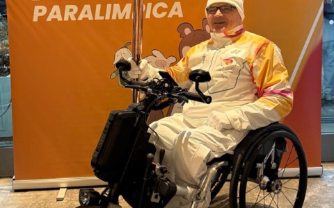 Francesco Mondini: tedoforo delle Paralimpiadi 2026