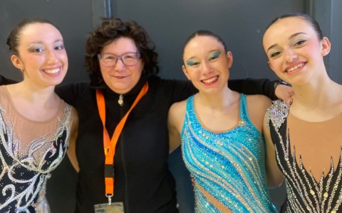 Beatrice Carnelli, campionessa europea di Twirling