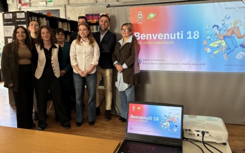 Celebrazione della maggiore età a Saronno