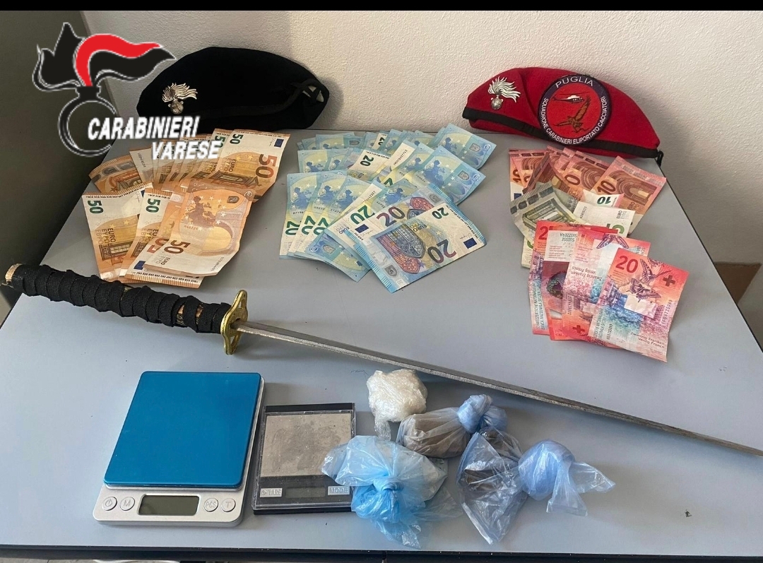 Due spacciatori arrestati nel Parco Pineta di Castiglione Olona