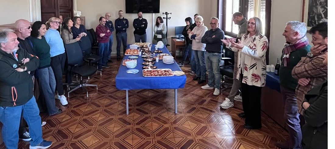 Il Commissario Capo Anna Maria Benci si congeda dalla Polizia di Stato