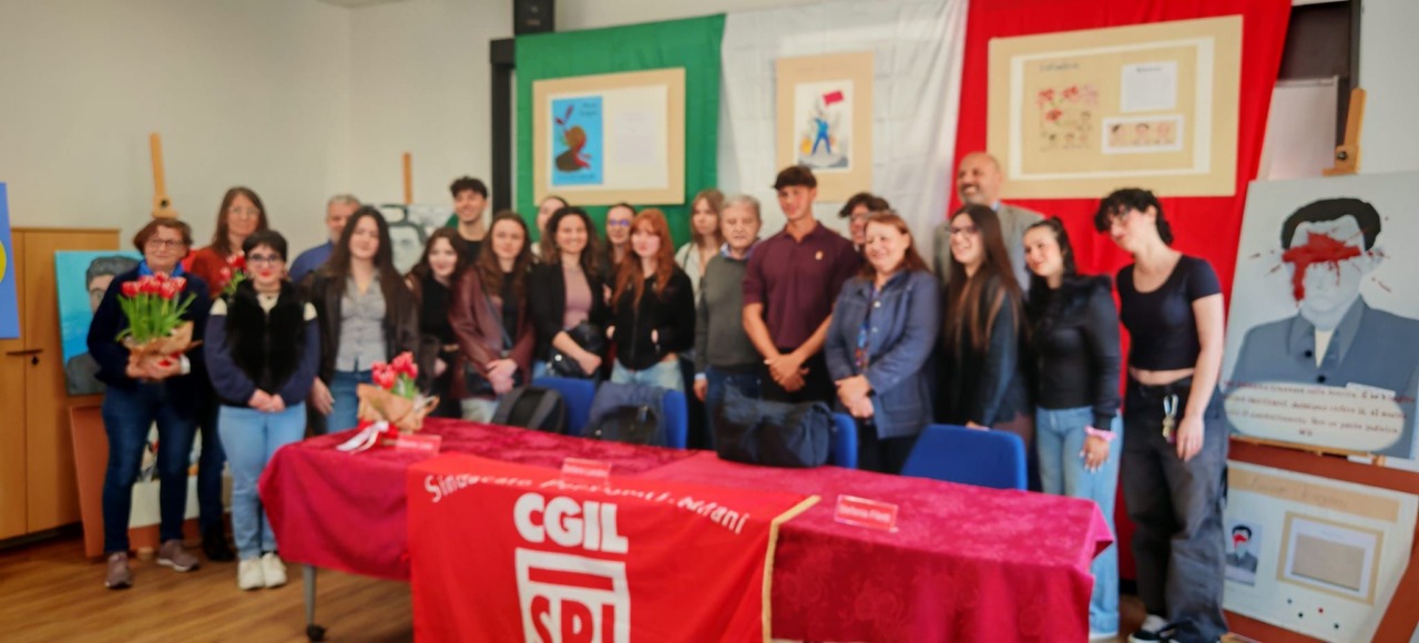 Iniziativa di SPI CGIL e studenti su Resistenza e Costituzione