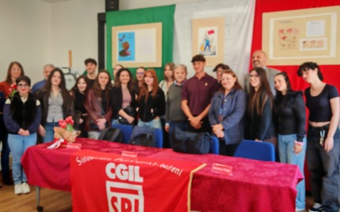 Iniziativa di SPI CGIL e studenti su Resistenza e Costituzione