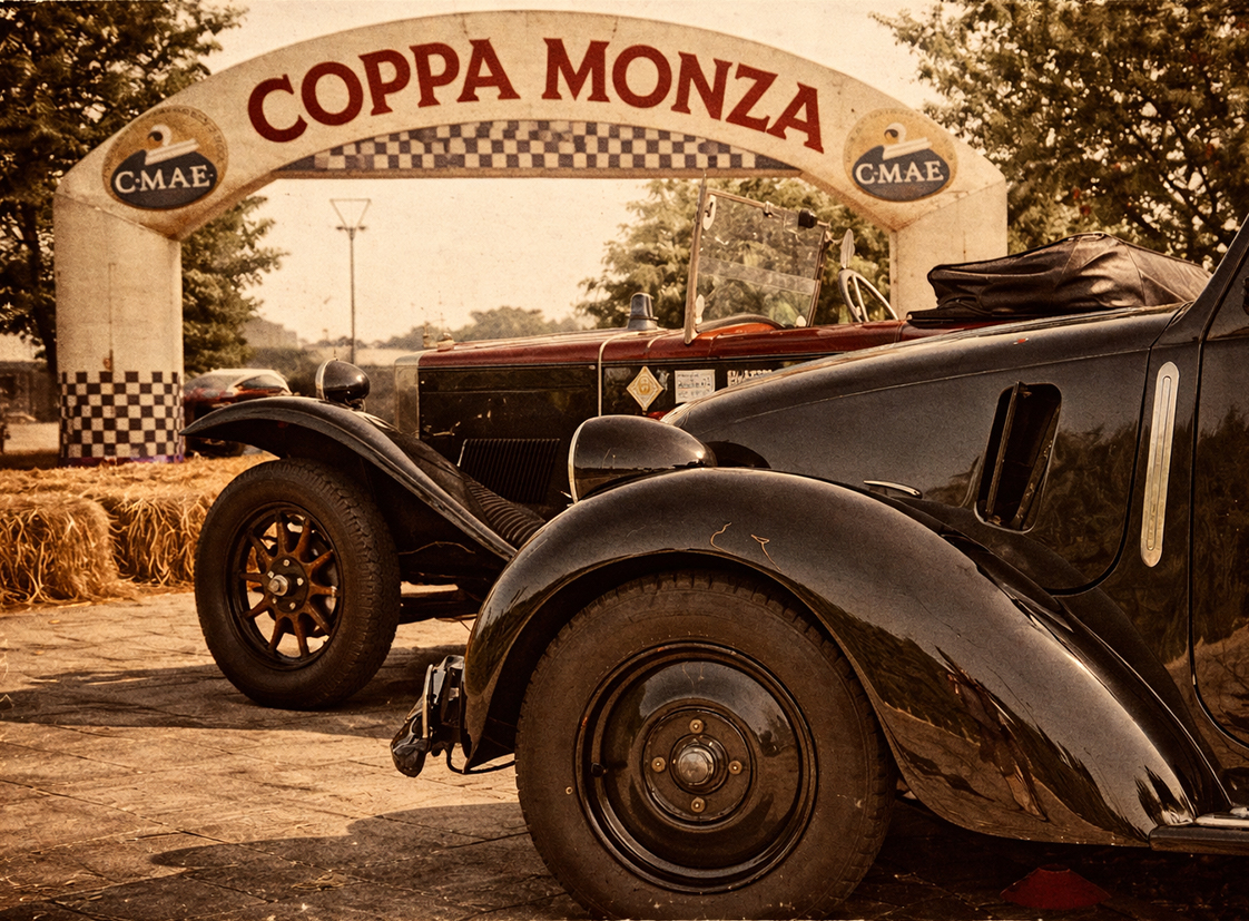 La Coppa Monza: auto storiche e solidarietà si incontrano
