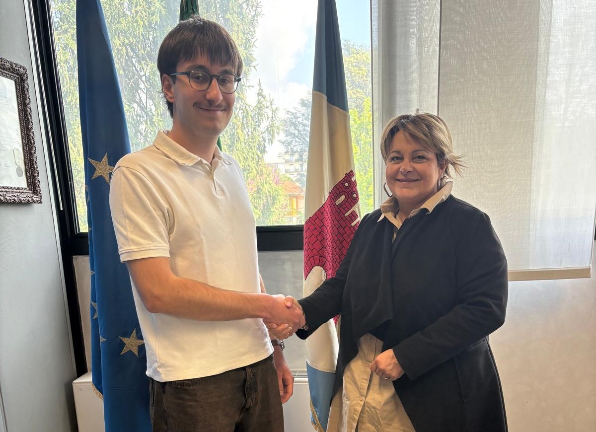 Matteo Sabatti riceve la delega per lo sport a Saronno