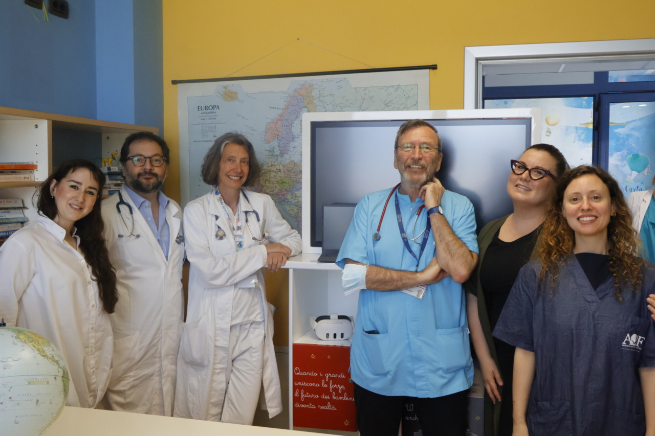 Inaugurazione dell’ABF Digital Lab dell’Andrea Bocelli Foundation all’Ospedale Del Ponte