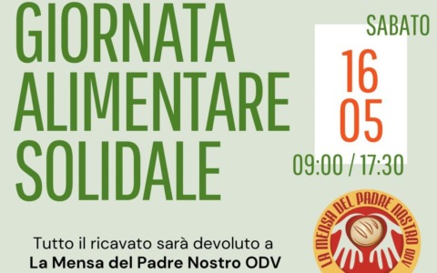 Raccolta di generi alimentari a Castellanza per la Mensa del Padre Nostro
