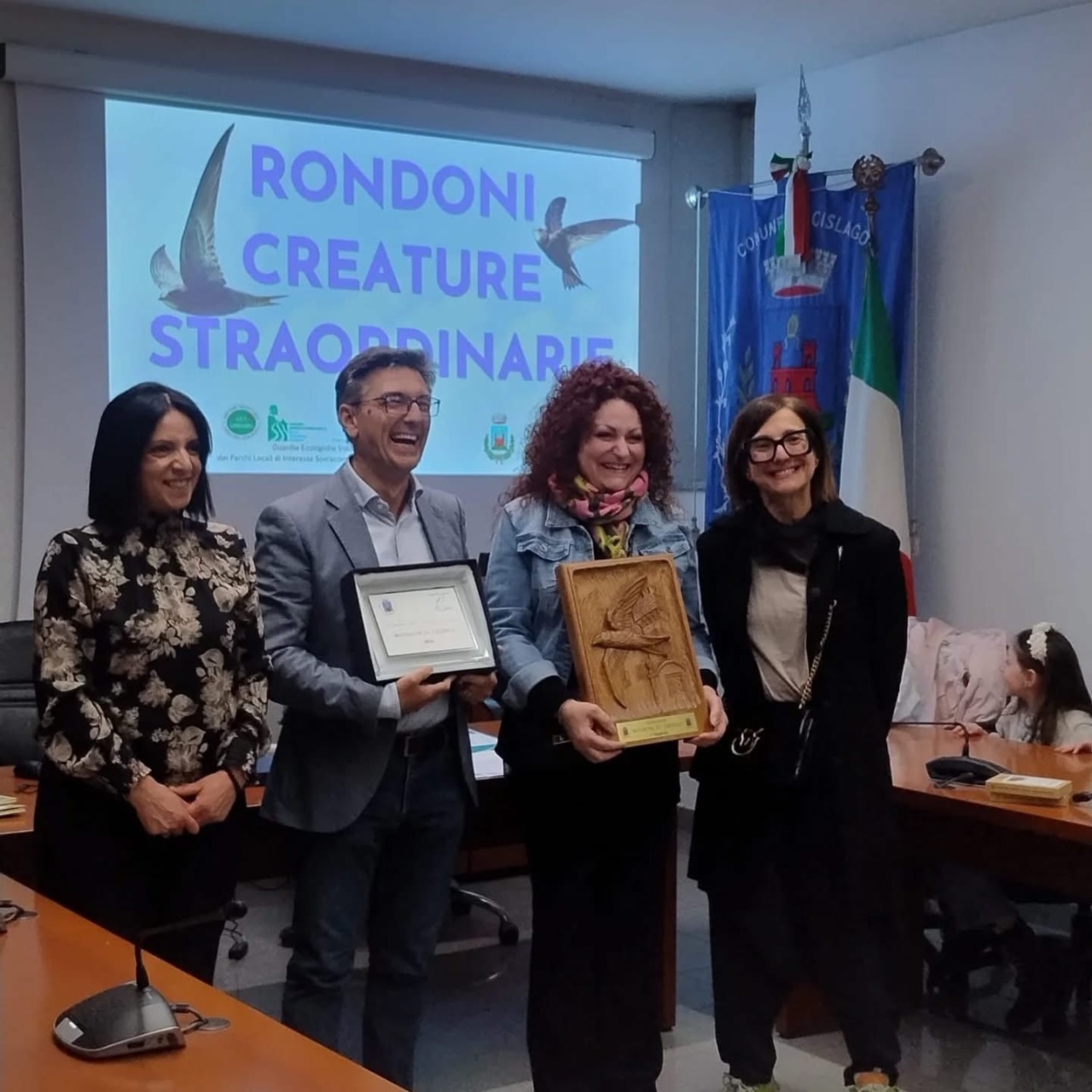 Riconoscimenti per il concorso “Rondoni in vetrina” a Cislago