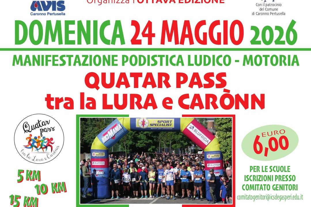 Ritorna Quatar pass tra Lura e Carònn