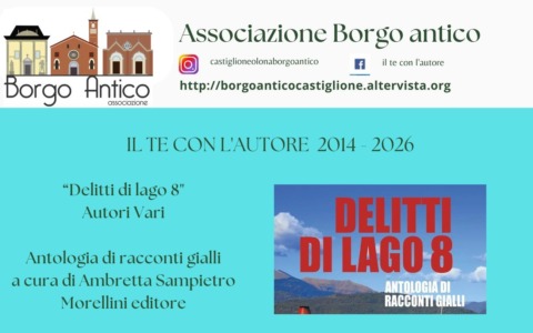 Ambretta Sampietro presenta i “Delitti di Lago 8” a Castiglione Olona