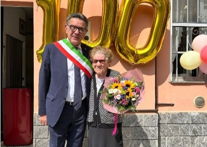 Angela Giaimo compie cento anni: una festa a Uboldo tra affetti e ricordi