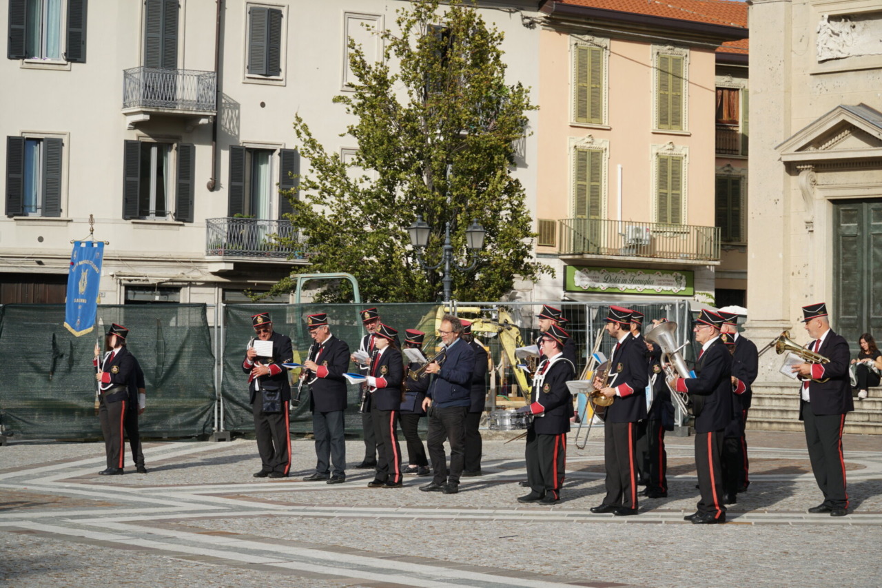 Bande musicali in festa nel centro di Saronno