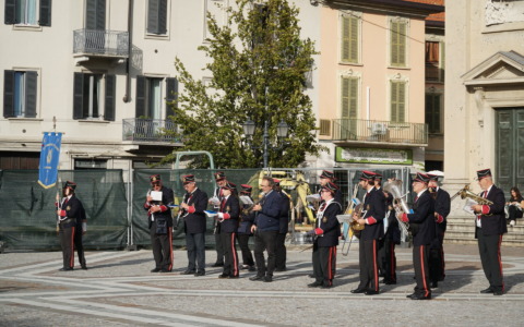 Bande musicali in festa nel centro di Saronno